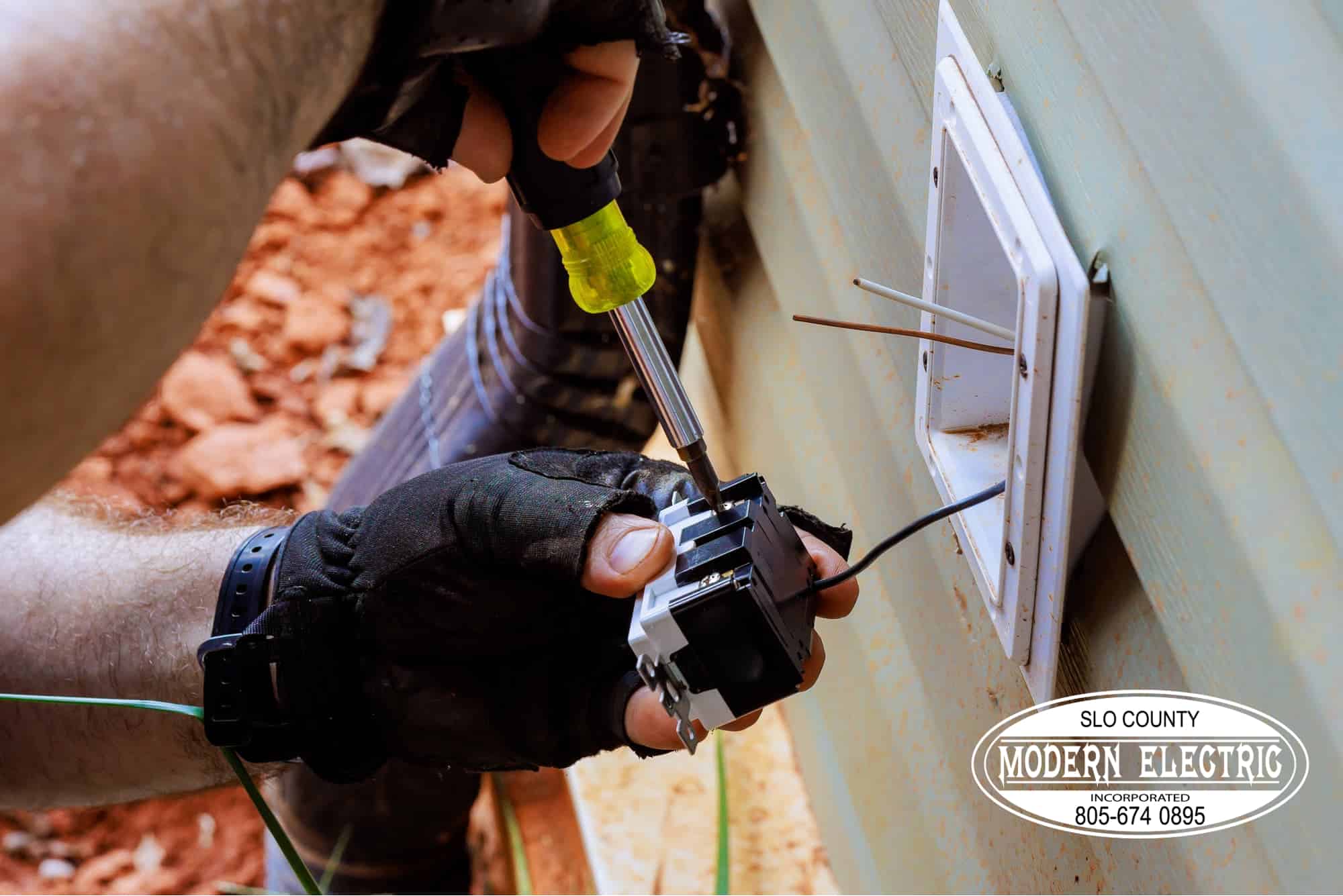 wiring an outlet san luis obispo